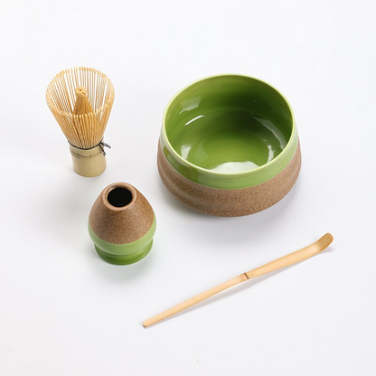 Set Matcha 500ml Luxe Bec Verseur Antidébordement