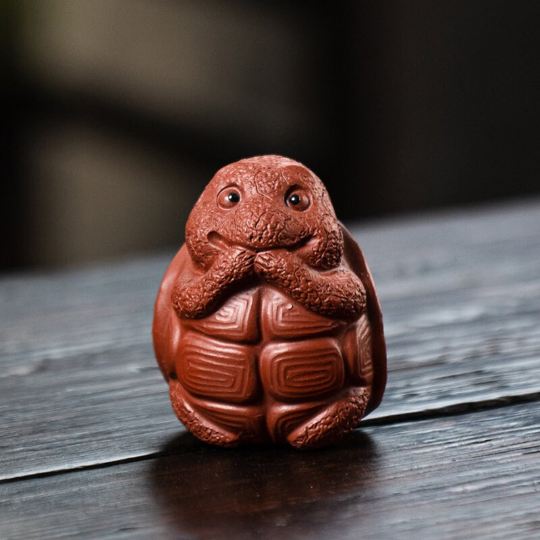 Mascotte de Thé Rat Chanceux en Zisha