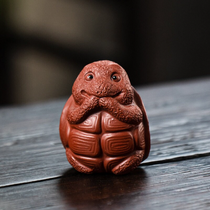 Mascotte de Thé Rat Chanceux en Zisha