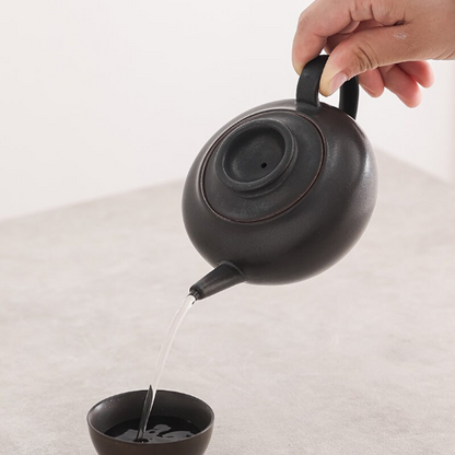 Théières en céramique 200ml noir