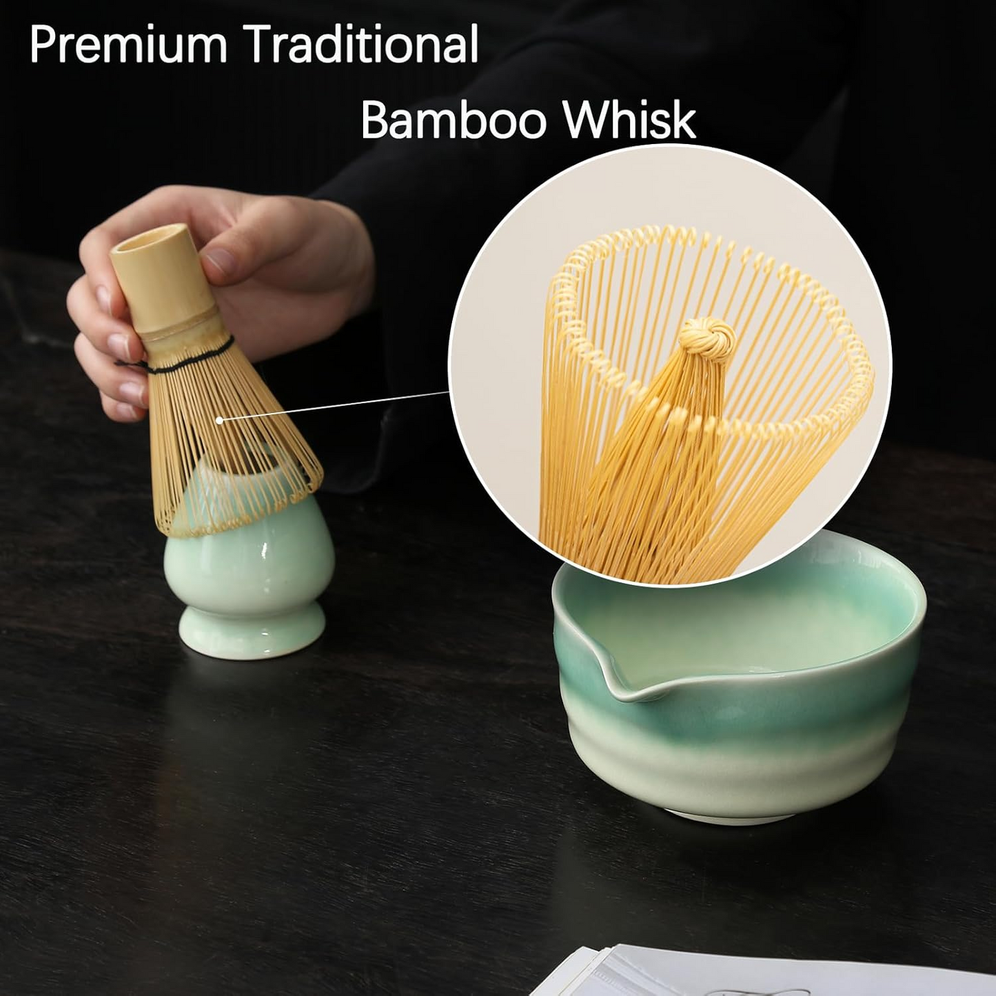 Set Matcha 500ml Gradient Vert Profond Sérénité