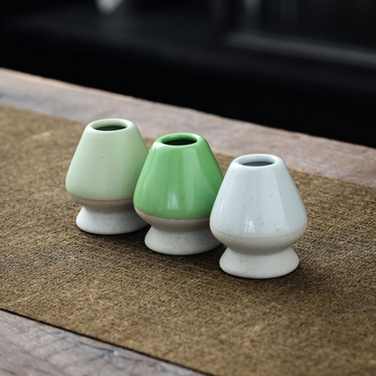 Set de matcha 450ml trois couleurs fleuré