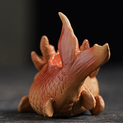 Mascotte de Thé Souris en Argile