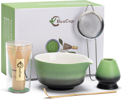 Set Matcha 500ml Gradient Vert Profond Sérénité