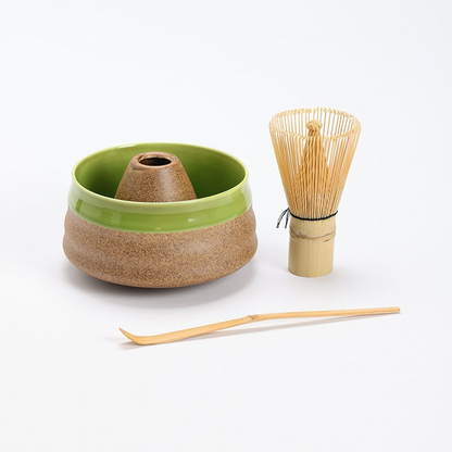 Set Matcha 500ml Luxe Bec Verseur Antidébordement