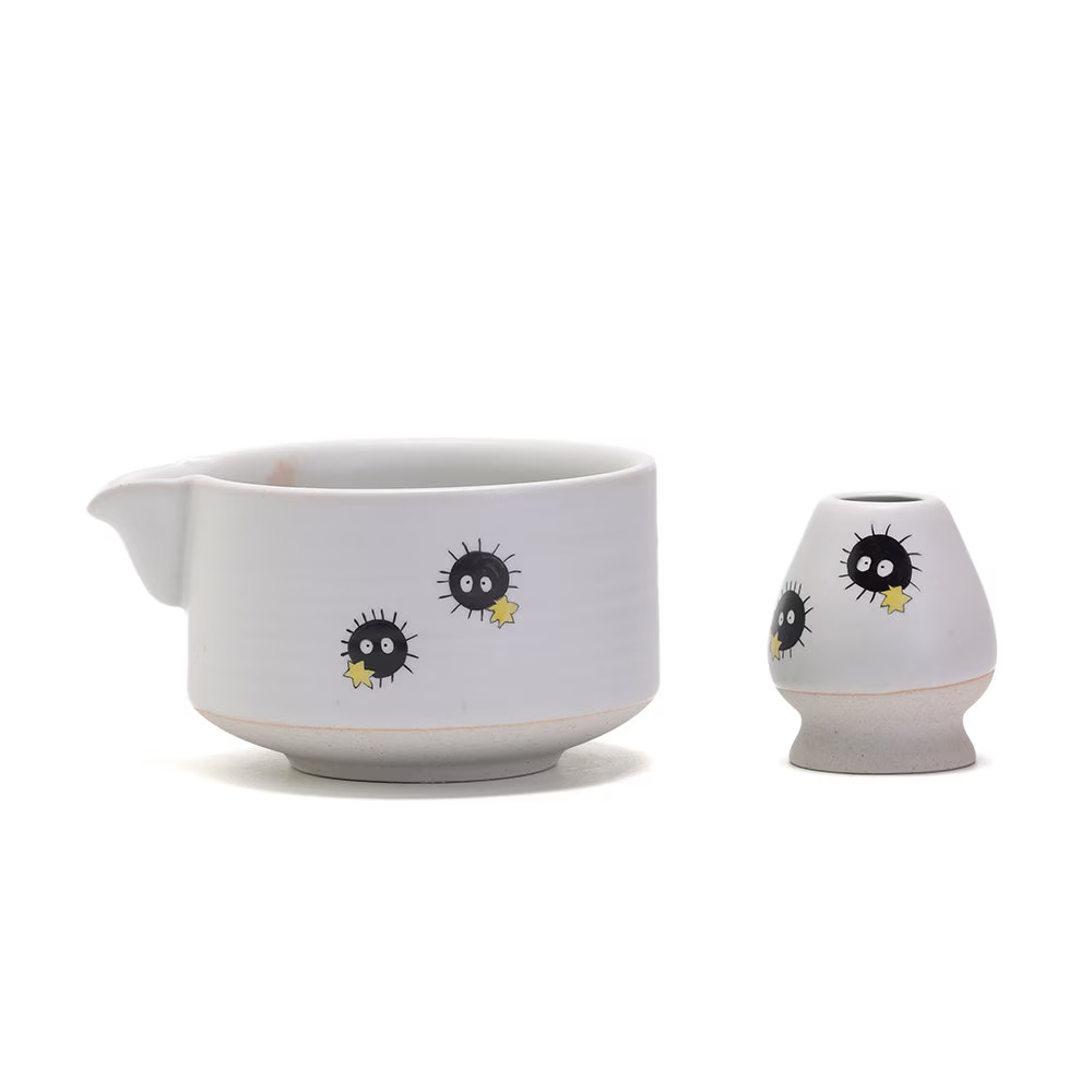 Set Matcha 450ml Bol Floral Glaçure Dégradé