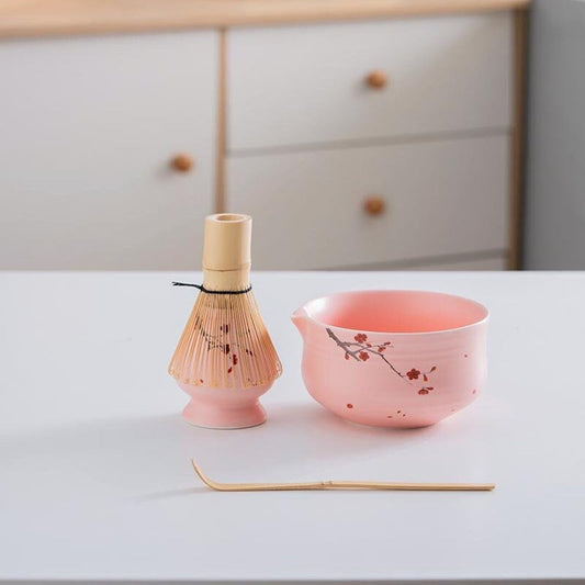 Set de Matcha 540ml Sakura rose