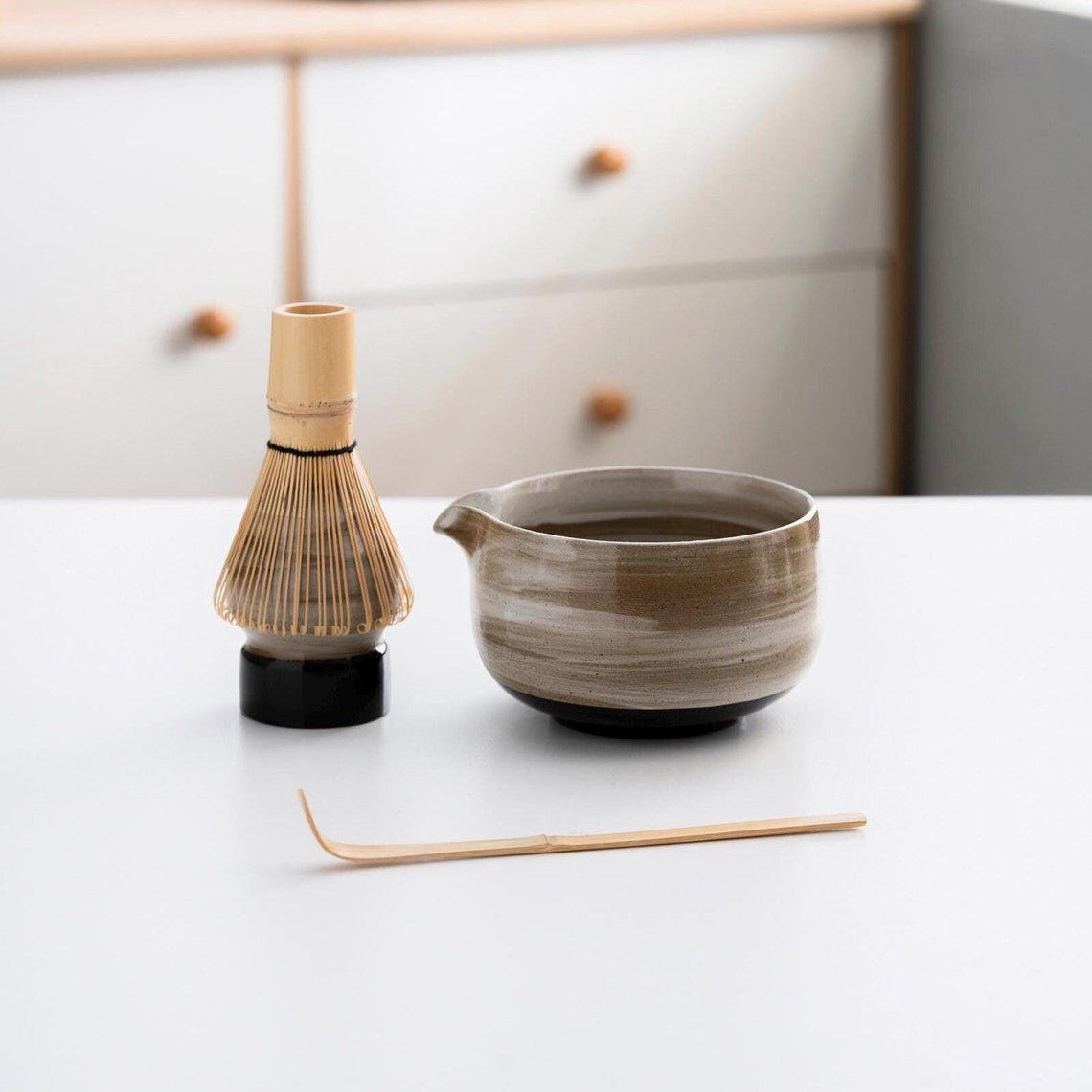 Set de Matcha 450ml Marron