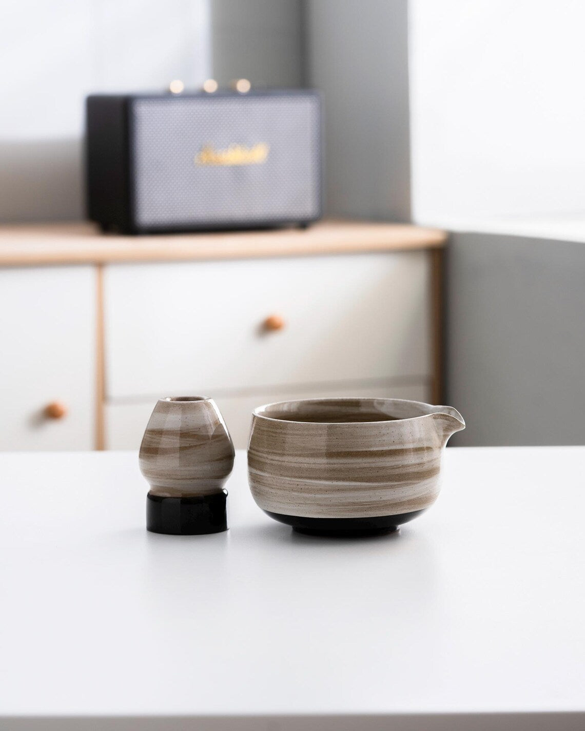 Set de Matcha 450ml Marron