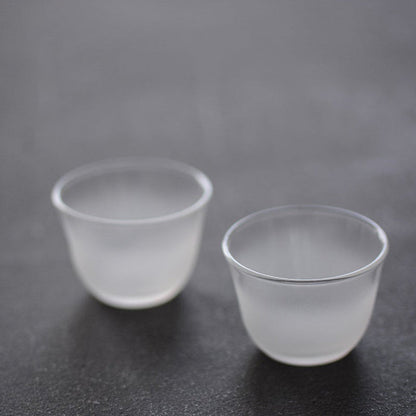 tasses à thé en verre 50ml verre dégradé