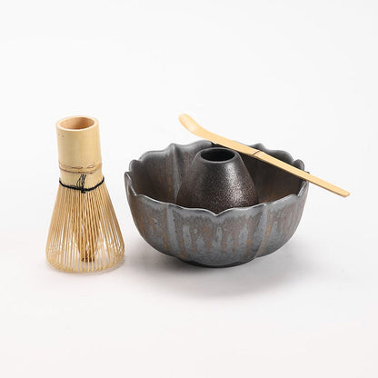 Set Matcha 500ml Céramique Fouet Bambou Support