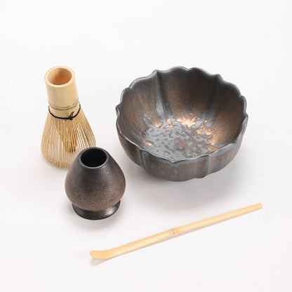 Set Matcha 500ml Céramique Fouet Bambou Support