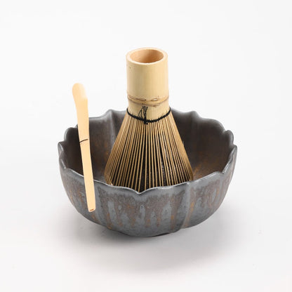 Set Matcha 500ml Céramique Fouet Bambou Support