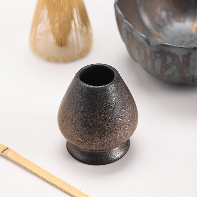 Set Matcha 500ml Céramique Fouet Bambou Support