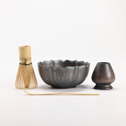 Set Matcha 500ml Céramique Fouet Bambou Support