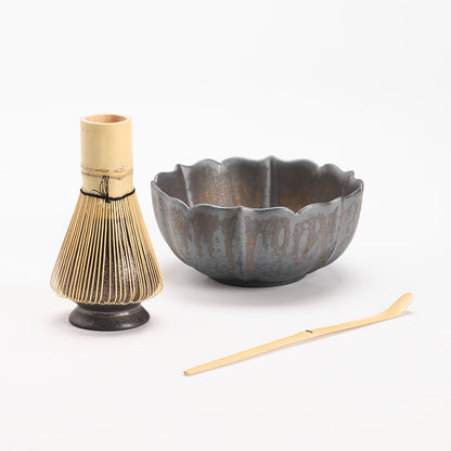 Set Matcha 500ml Céramique Fouet Bambou Support