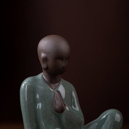 Mascottes de thé Buddha céramique