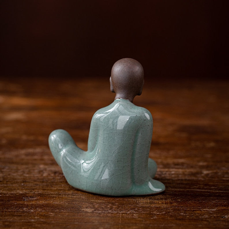 Mascottes de thé Buddha céramique