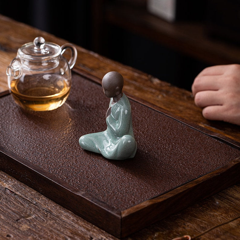 Mascottes de thé Buddha céramique