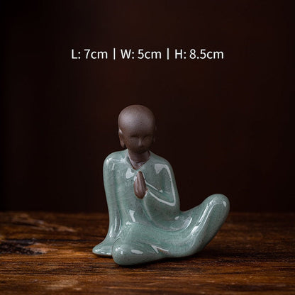 Mascottes de thé Buddha céramique
