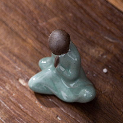 Mascottes de thé Buddha céramique