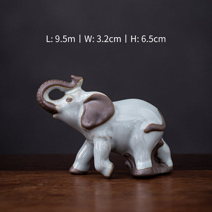 Mascottes de thé éléphant