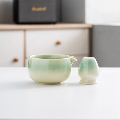 Set de matcha 450ml chat noir sakura