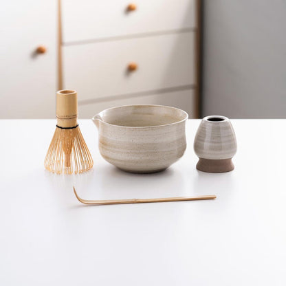 Set Matcha 450ml Céramique Artisanal Traditionnel