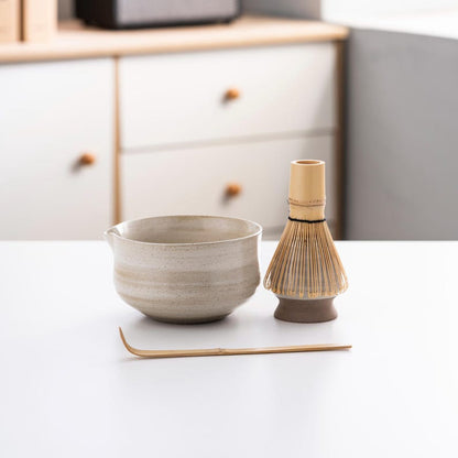 Set Matcha 450ml Céramique Artisanal Traditionnel