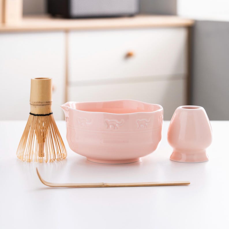 Set de matcha 450ml 8 couleurs pastels