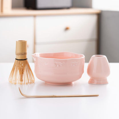 Set de matcha 450ml 8 couleurs pastels