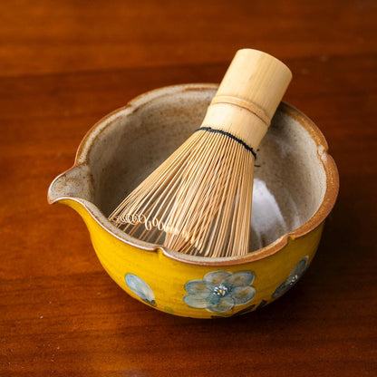 Set Matcha 600ml Beige Crème Épuré Spout Bowl