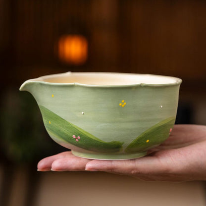Set Matcha 600ml Bol Grand Format Antidébordement