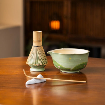 Set Matcha 600ml Bol Grand Format Antidébordement