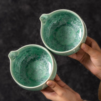 Set de Matcha cristaline 450ml vert