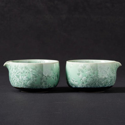 Set de Matcha cristaline 450ml vert