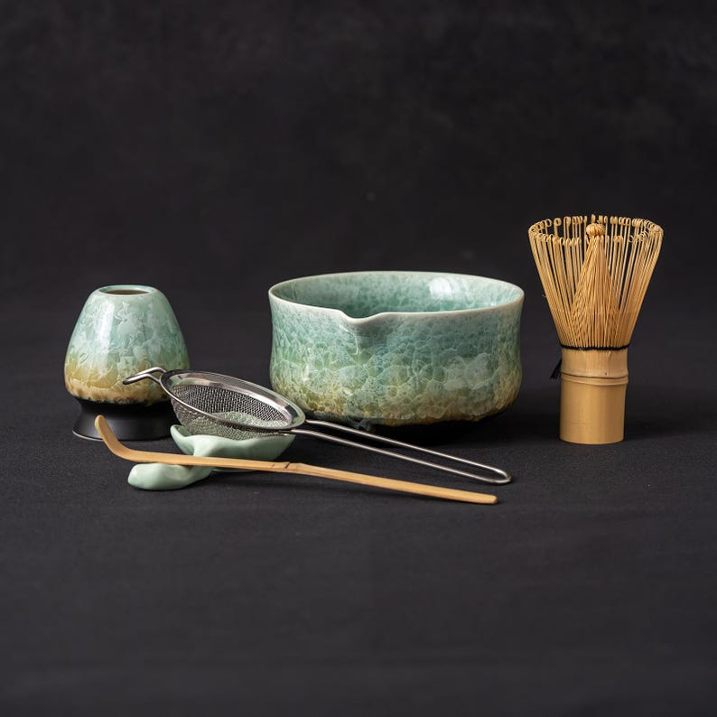 Set de Matcha cristaline 500ml
