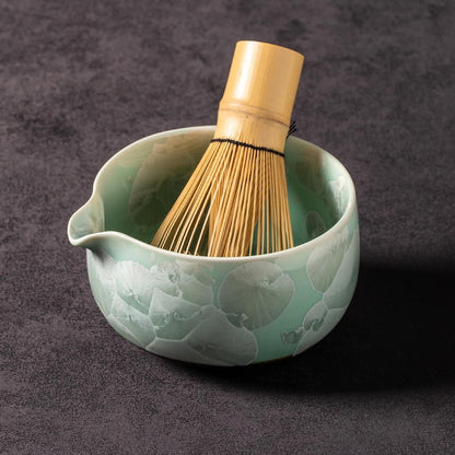 Set de Matcha cristaline 450ml glaçure