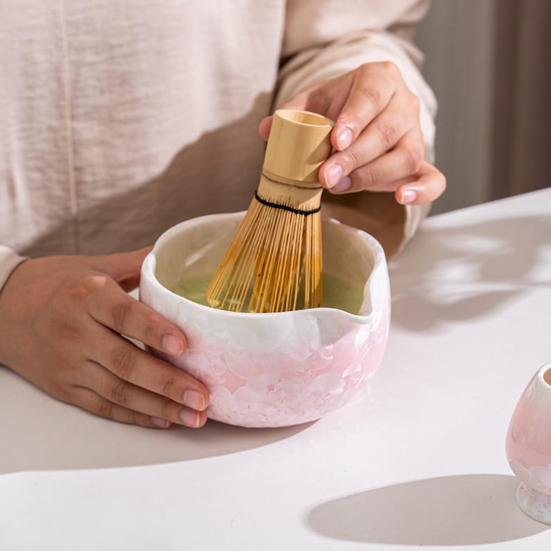 Set Matcha 700ml Maxi Bol Glaçure Profonde Zen