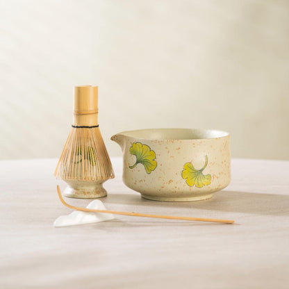 Set Matcha 500ml Glaçure Naturelle Bol Japonais