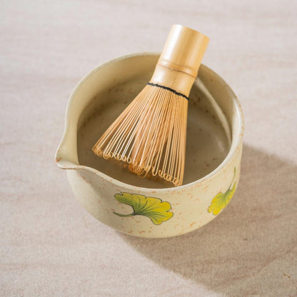 Set Matcha 500ml Glaçure Naturelle Bol Japonais