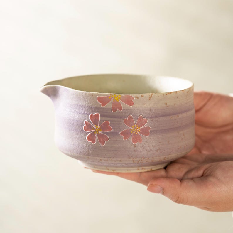 Set Matcha 500ml Bol Chawan Style Épuré Neutre