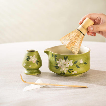 Set Matcha 500ml Complet Fouet Scoop Holder