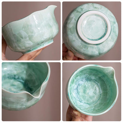 Set Matcha 600ml Bol Profond Fouet Bambou Sifter