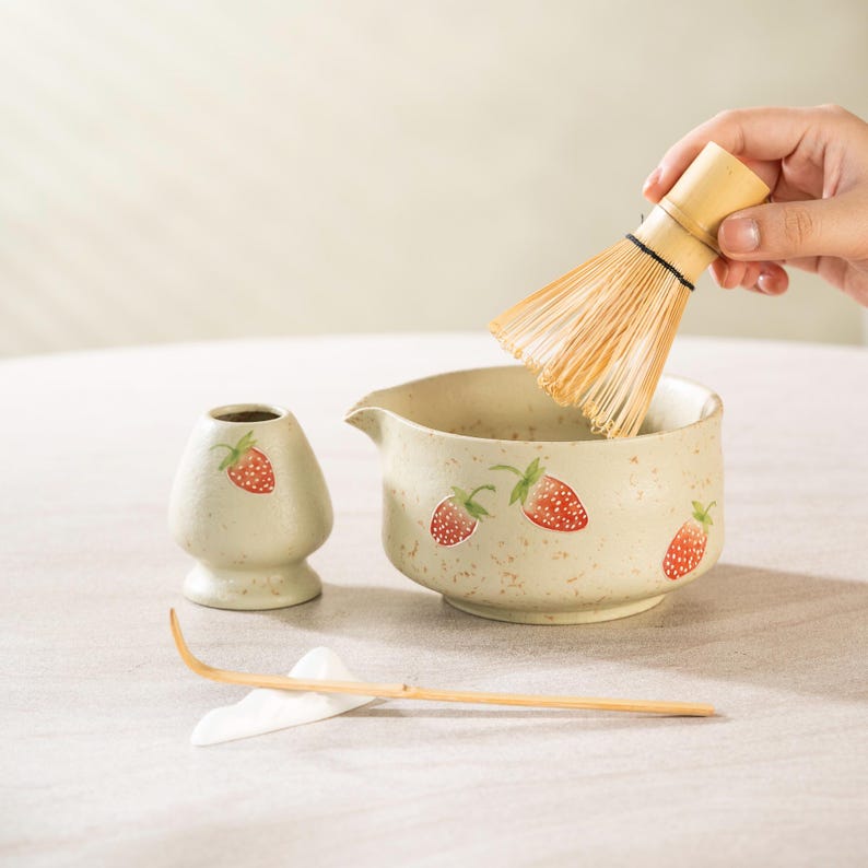 Set Matcha 500ml Rituel Quotidien Facile Nettoyage