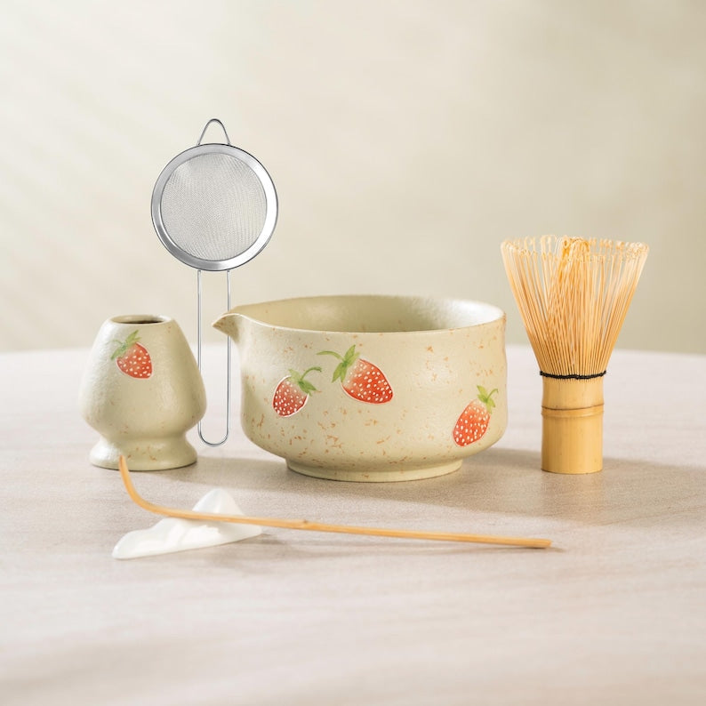 Set Matcha 500ml Rituel Quotidien Facile Nettoyage