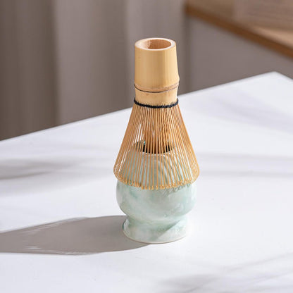 Set Matcha 600ml Bol Large Dégradé Vert Profond
