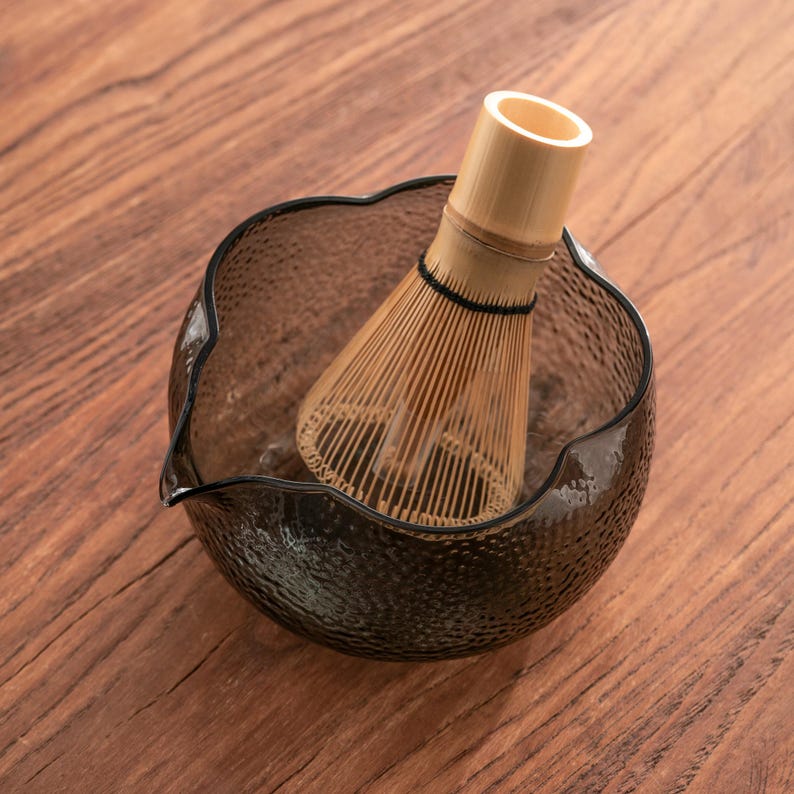 Set Matcha 580ml Céramique Spout Élégant Beige
