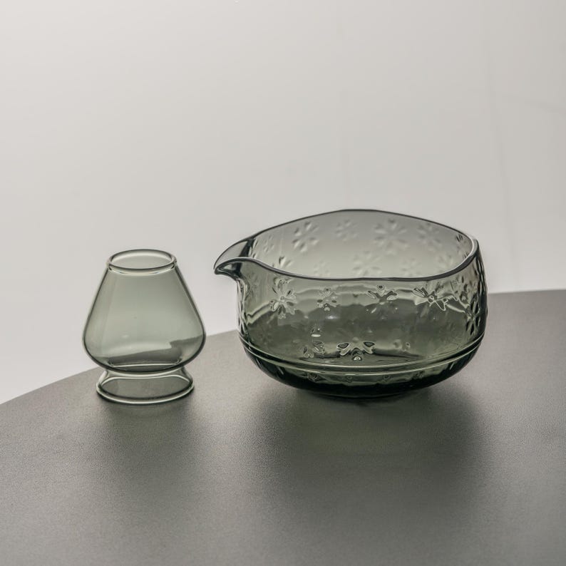 Set Matcha 600ml Glaçure Profonde Mouchetée Zen