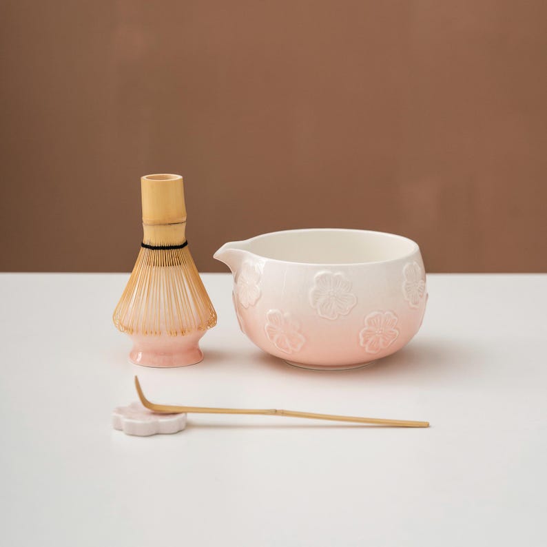 Set Matcha 620ml Bol Ovale Contour Ondulé Unique